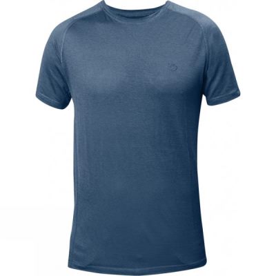 Playeras Fjallraven Abisko Trail Hombre - Azules - Chile SGQ342086